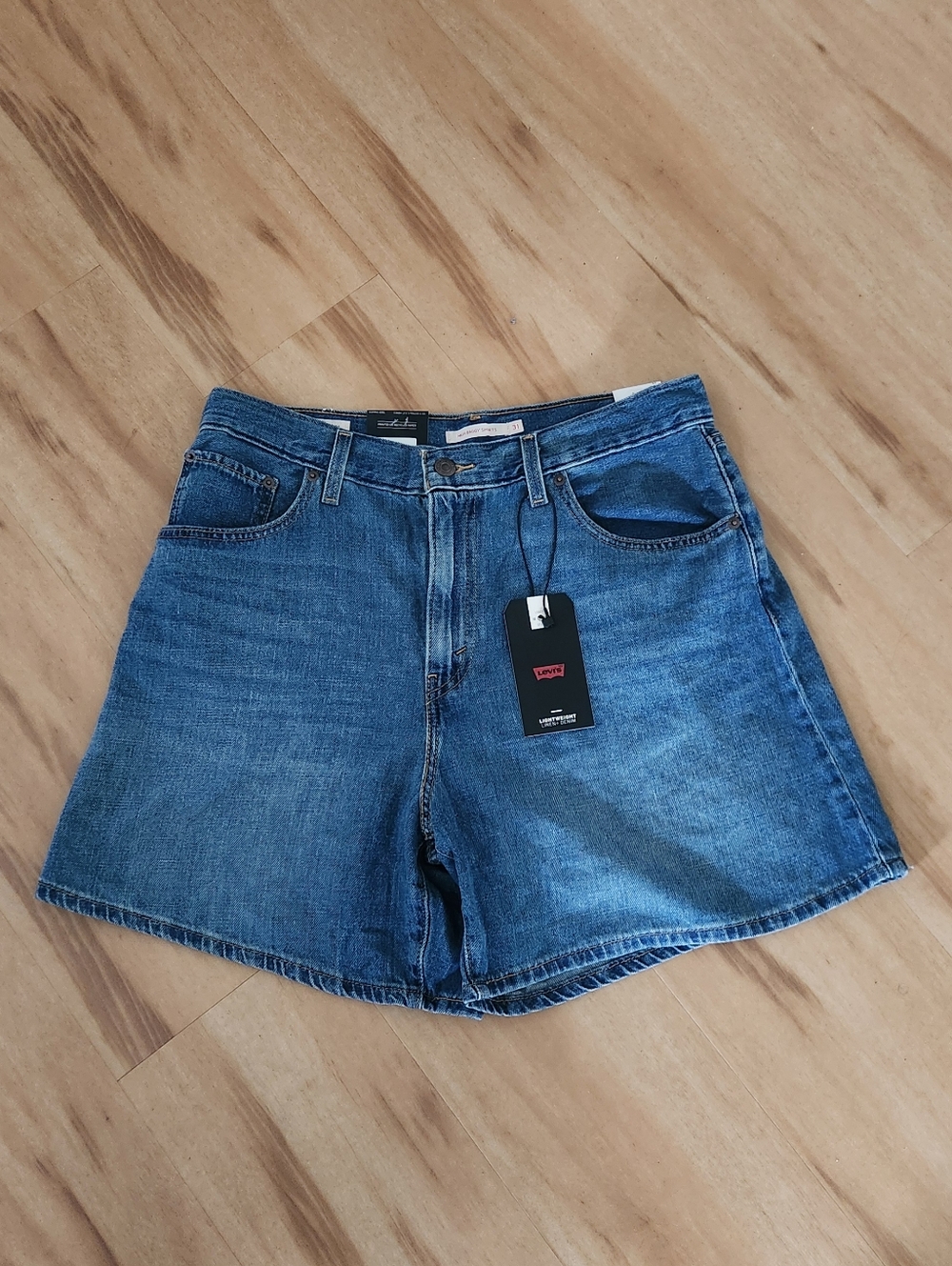 Levi's High-Rise Baggy Shorts